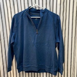 Navy crew neck sweater , good condition , 100% cotton